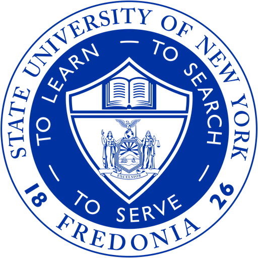 State University of New York College at Fredonia logo